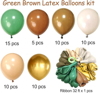 Green and Brown Balloons Set - Image 7