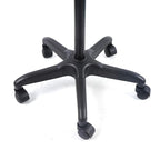 Aluminium Salon Instrument Tray, Height Adjustable Trolley Cart Tray Station on Wheels for Salon Tattoo Spa Beauty Service Holder Tool Storage (Black,Style 2)