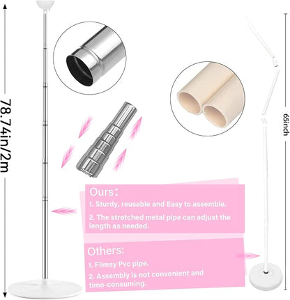 2 Sets Pastel Balloon Column Stand Kit - Image 3
