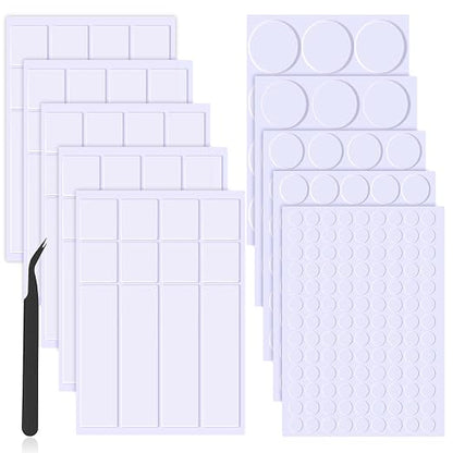 268PCS Sticky Tack for Wall Hanging, Double Sided Dots in Different Size by BUSOHA