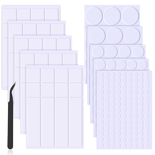 268PCS Sticky Tack for Wall Hanging, Double Sided Dots in Different Size - Image 8