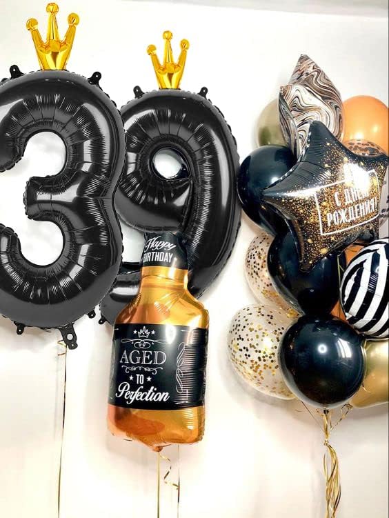 Black 9 Balloon - Image 3