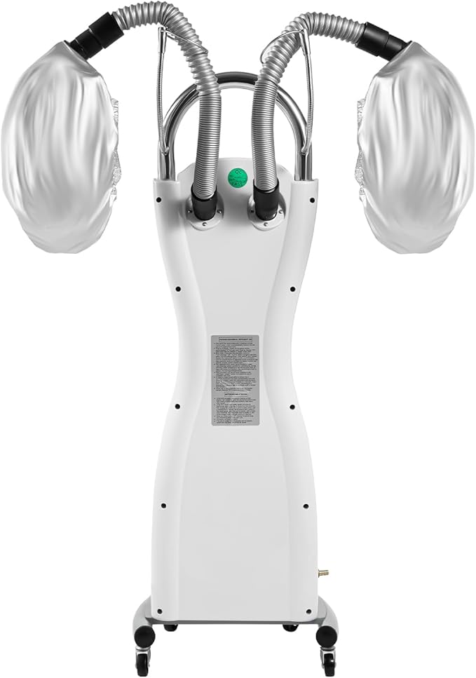 Hair Dryer, 7 in 1 Professional Hair Steamer Hair 700W Freestanding Salon Dryer with Rolling Base, Timer, Temperature and Steam Control, for Color Processor Salon SPA Home Hair Care