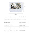 Skin Hair Analyzer, 5-inch 50X/200X Scalp Analysis Machine Rechargeable Hair Follicle Skin Analyser Tester Machine HD Scalp Detector Digital Skin Health Detection for Home Salon