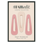 The Hair Edit Snap Triangles Clips