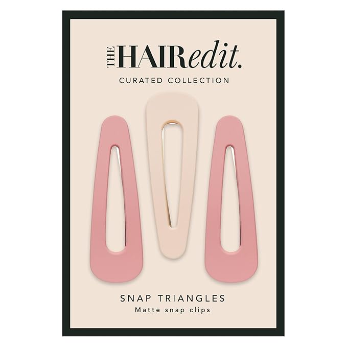 The Hair Edit Snap Triangles Clips