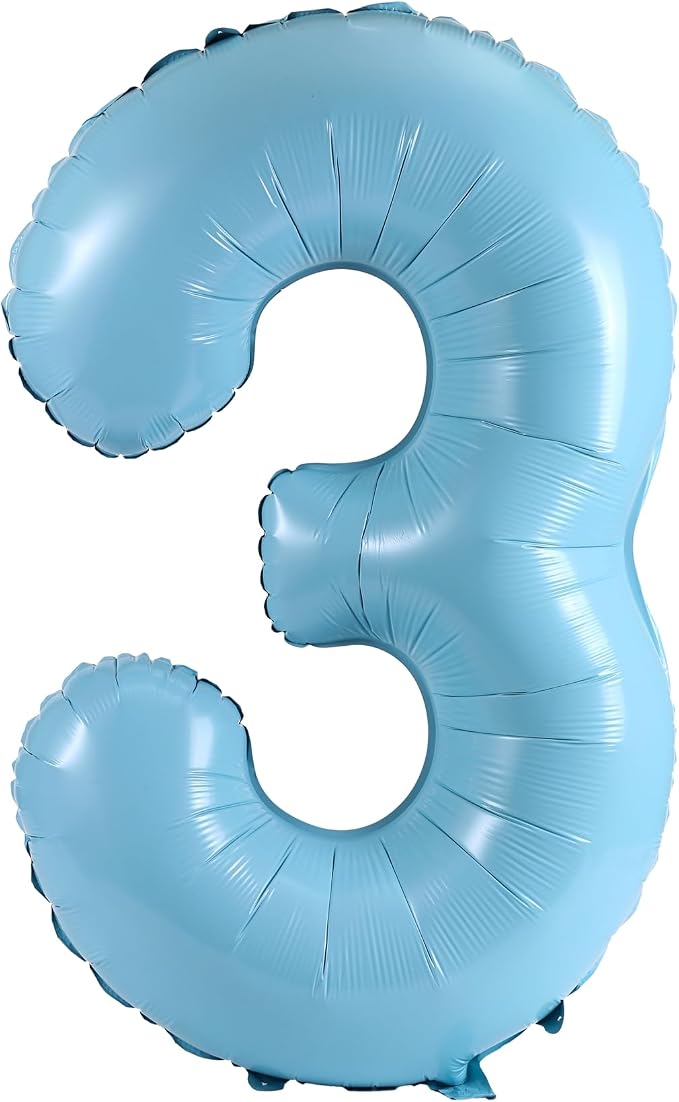 YPSelected 32 Inch Large Foil Helium Number Balloon Birthday Wedding Party 0-9 by YPSelected