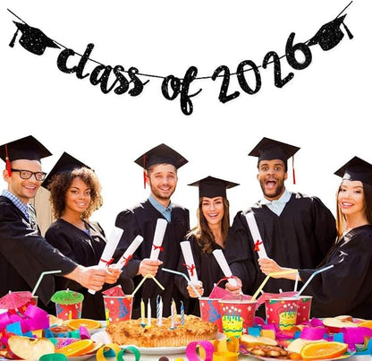 Class of 2026 Graduation Banners Party Decorations Congrats Grad Banners | - Image 2