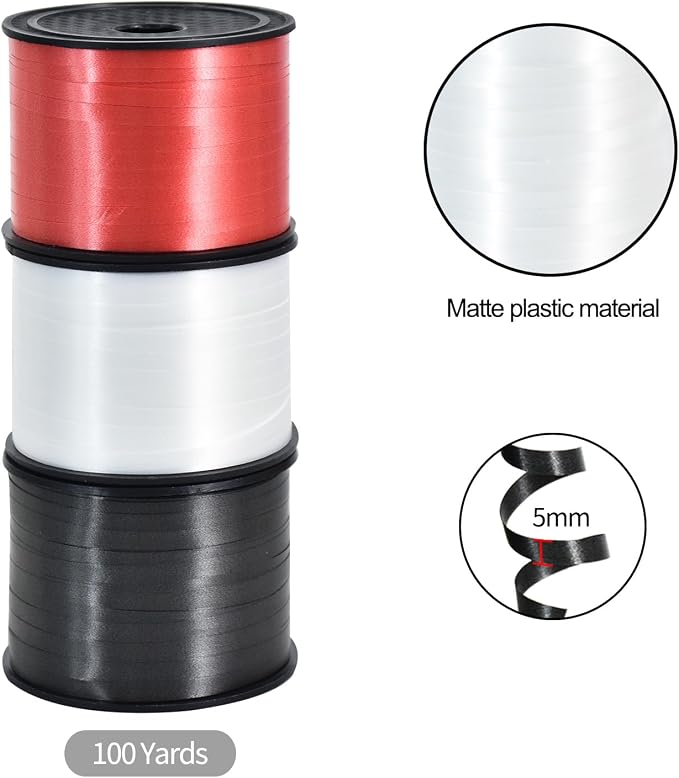 TONIFUL 300 Yards Curling Ribbon-Balloon Ribbon-Balloon String - Image 2