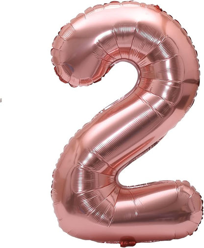 YPSelected 32 Inch Large Foil Helium Number Balloon Birthday Wedding Party 0-9 by YPSelected