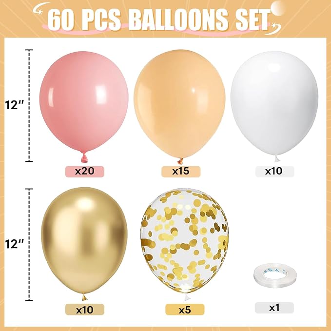 HILAVO Blush Pink Balloon - Image 2