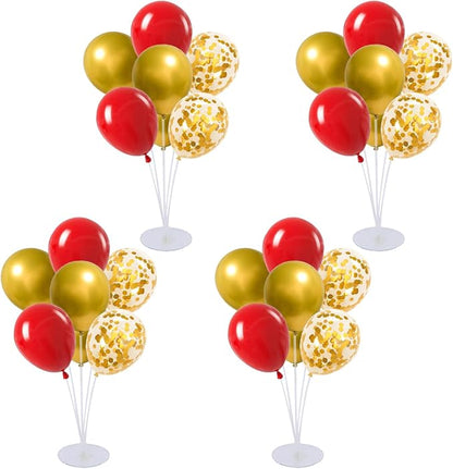 4 Set Balloon Stand Kit for Table Centerpieces by LOBUBT