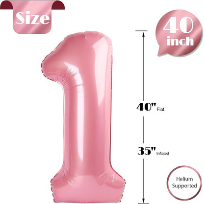 Pastel Pink 1 Balloon - Image 5