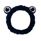 Jowmoy blackish green Frog Eye Elastic Headband - Versatile for Spa, Skincare, Makeup, Face Wash, Fun Gift for Women (1 Pack)