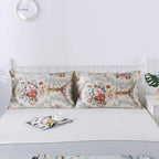 SLPBABY Silk Pillowcase for Hair and Skin with Hidden Zipper Print (Queen, Pattern31)