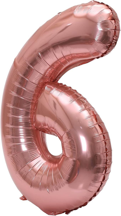 YPSelected 32 Inch Large Foil Helium Number Balloon Birthday Wedding Party 0-9 - Image 7