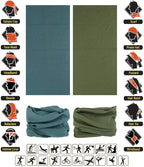 Headband Neck Gaiter Head Wrap Headwear Face Mask Magic Scarf Bandana for Men and Women