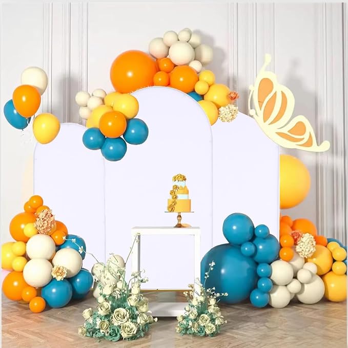 Vincidern Wedding Arch Backdrop Stand and Cover Set of 6, Baby Showers - Image 8
