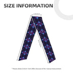 Men Women Sports Sweat Band, Multifunction Elastic Head Ribbon for Running Workout Shower, Novelty Sacred Geometric Symbols Sun Moon Trippy Purple Headdress Hair Decor