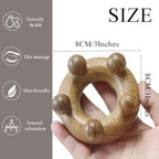 Wood Therapy Abdominal Massage Tools,Lymphatic Drainage Massager, Body Sculpting Scraping Tools for Muscle Pain Relief, Anti Cellulite, Body Contouring and Shaping