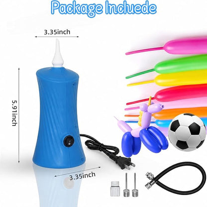 260 Balloon Pump Electric, Portable Automatic Dual Nozzle Inflator - Image 2