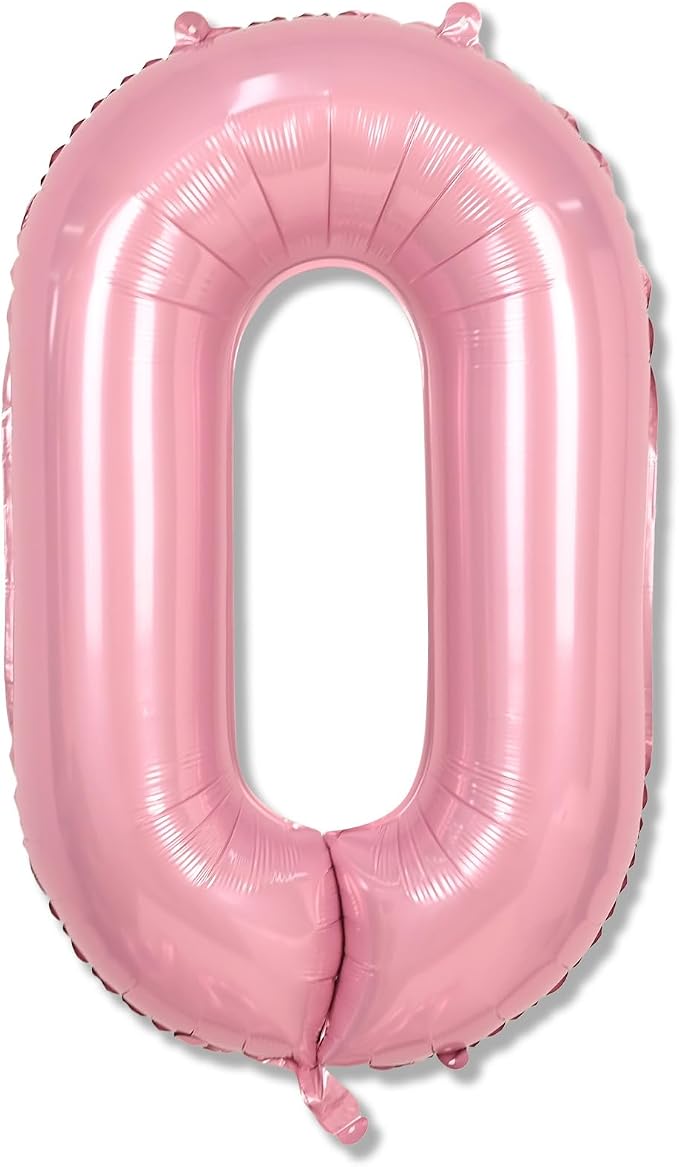 40 Inch Pearl Pink Large Letter Balloons by Lingqiang