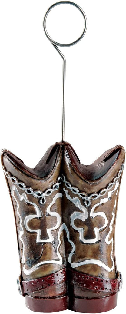 Cowboy Boots Photo/Balloon Holder Party Accessory - Image 3