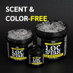 Loc Star Braid & Loc Gel, 30 fl oz | Extreme Hold for Braids, Locs, Twists, Cornrows & Edges | Smooths & Tames Frizz | No Heavy Residue | Long-Lasting | With Aloe Vera