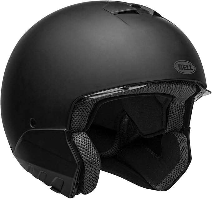 Bell Moto Broozer Matte Black Medium