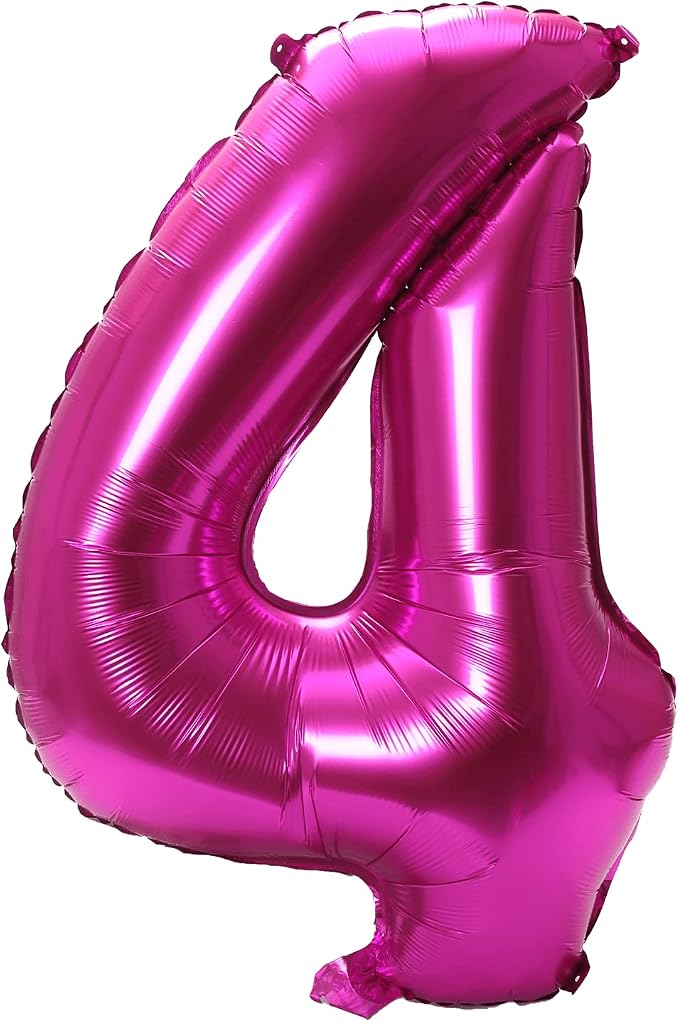 YPSelected 32 Inch Large Foil Helium Number Balloon Birthday Wedding Party 0-9 by YPSelected