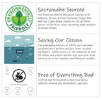 Shampoo and Conditioner Set - Seaweed Hydrating Shampoo and Sea Kelp Daily Conditioner to nourish dry damaged hair, repair and bond damange and reduce frizz