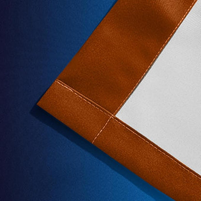 Yakamok Blackout Ombre Dark Blue and Burnt Orange Curtains-Gradient Room - Image 6