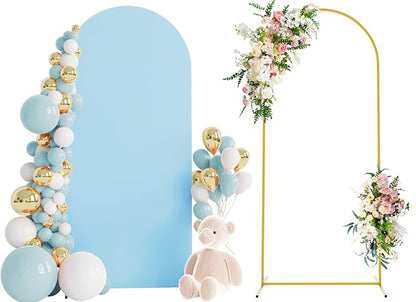 6FT Arch Backdrop Stand and Cover Set, Arch by Wokceer