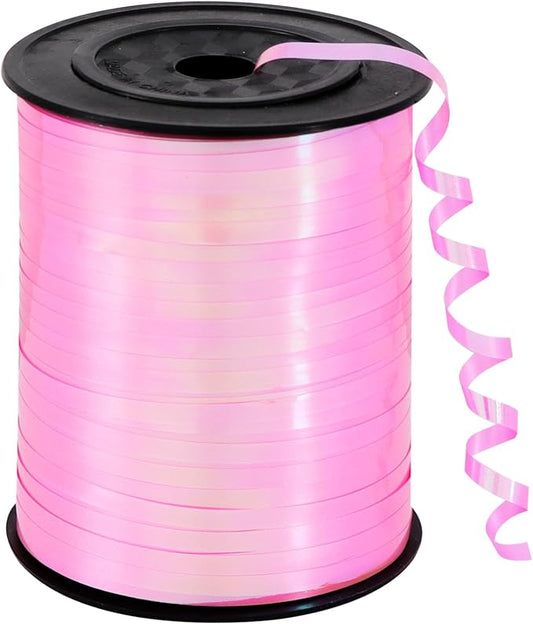 TONIFUL 500 Yards Iridescent Pink Curling Ribbon Balloon String | Iridescent by TONIFUL