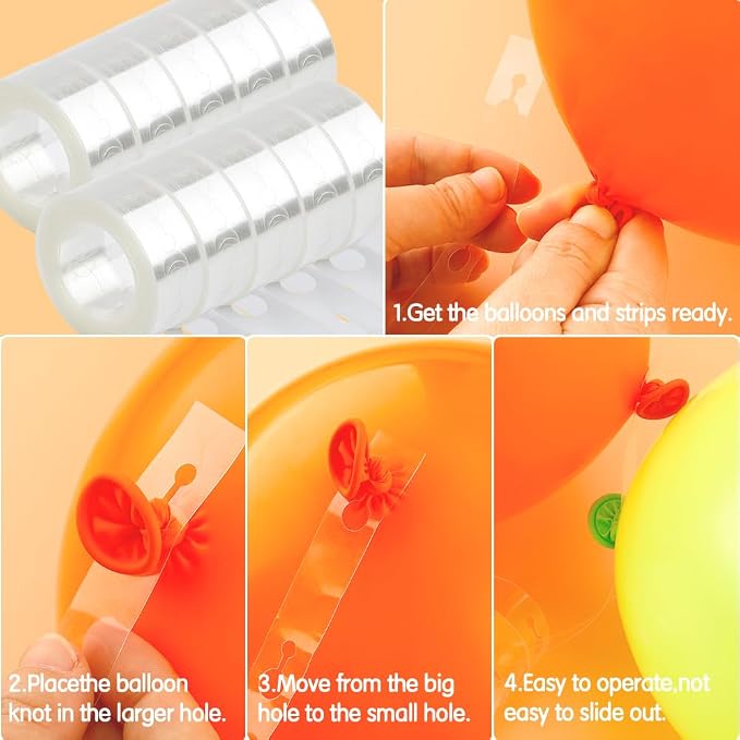 Balloon Arch Kit, 20 Rolls Balloon Arch Strip Kit - Image 4