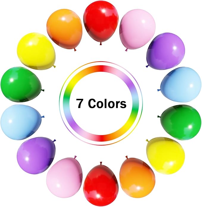Rainbow Colorful Balloons Arch Kit, Baby Shower, Anniversary Party Decorations - Image 3
