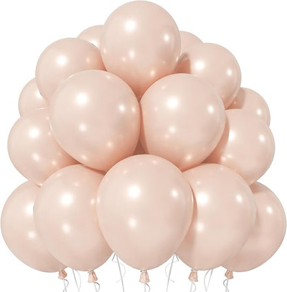 Jobkoo Pearl Nude Balloons 12 Inch by Jobkoo
