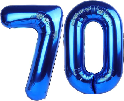 Navy Blue 70 Balloon by IWERP