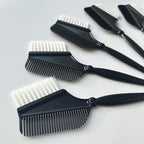 Vibrant Hair Color Brush Set - 5 Pieces, Durable Hair Dyeing Tools, Easy Application, Multi-Size Brushes, Lightweight Design, and Washable Material, Made in Korea