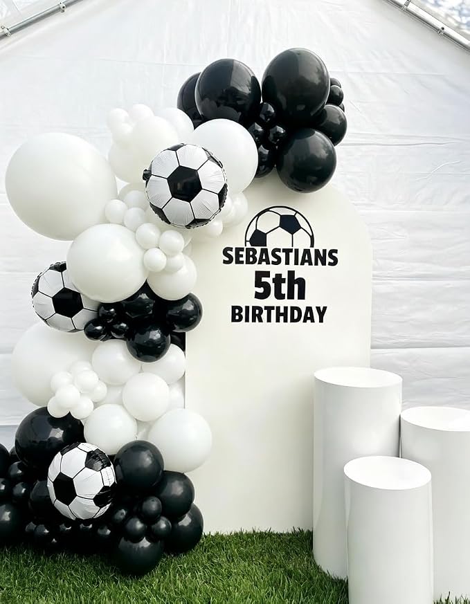 Soccer Party Decorations 153Pcs, World Soccer Balloon Garland Arch Kit - Image 5