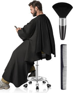ULG Professional Hair Cutting Cape with Neck Duster Brush Waterproof Extra Large Size Salon Barber Cape Haircut Cape for Men