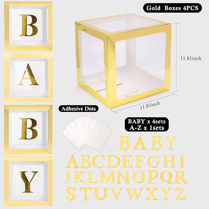 Voircoloria Baby Boxes with 26 Letters - Image 2