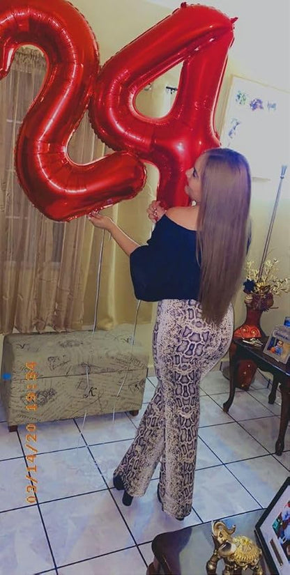 Red Number 10 Balloon 40 Inch - Image 7