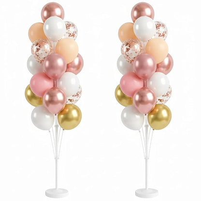 HIIINS Set of 2 Balloon Column Kit by HiinsPartyDecoration