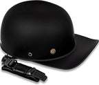 Baseball Style Cap Retro Motorcycle Helmet Unisex-Adult - DOT Approved