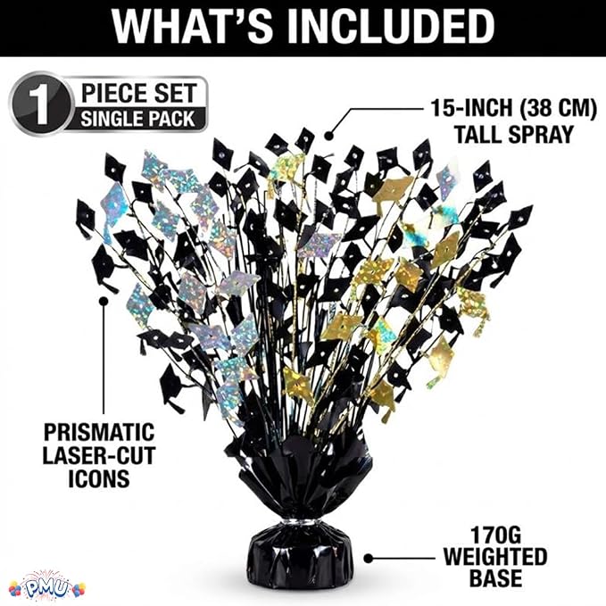 PMU Black, Graduation Centerpieces - Image 3