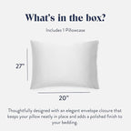 Brooklinen Mulberry Silk Pillowcase – 100% Pure Silk Pillow Case, Soft & Durable, Anti-Friction Comfort, Hight Quality Smooth Texture – Machine Washable & Breathable - Standard Size (Ivory)