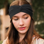 DRESHOW Headbands for Women Girls Vintage Headband Knotted Headwraps Criss Cross Hair Bands Accessories