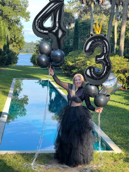 Black 9 Balloon - Image 8
