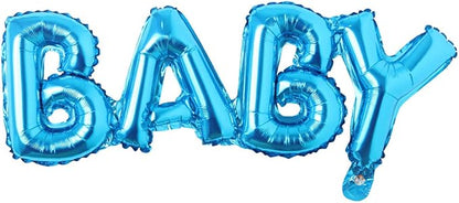 Boy girl connection Letter foil balloons children party decoration birthday by REIANS